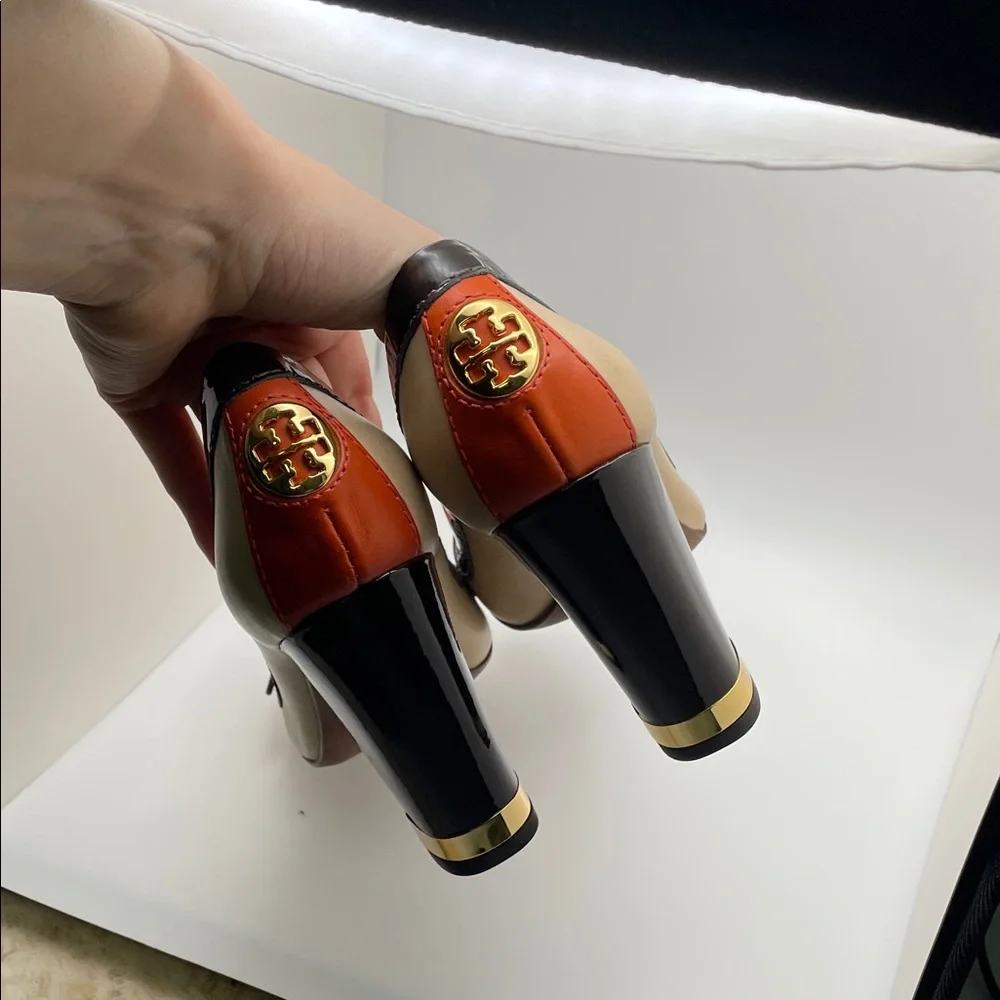 Tory Burch New in box leather heels